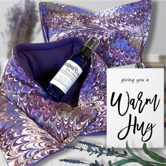 The Perfect Gift: A Warm Hug® Microwave Heating Pad Gift Set