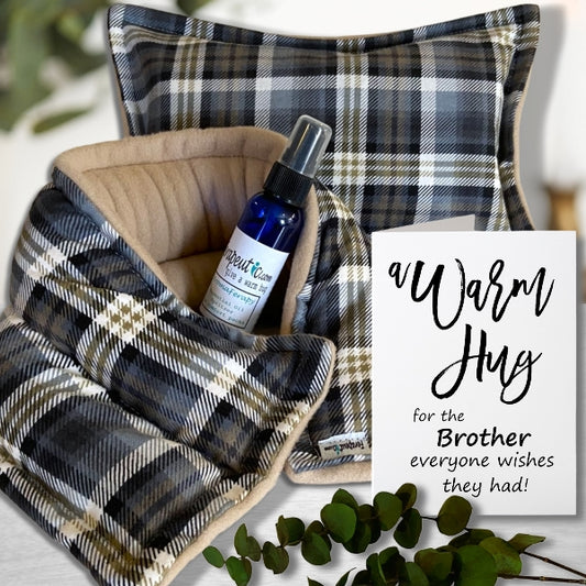 Best Brother A Warm Hug Gift, Personalized Brother Gift with Rest and Relaxation Packs