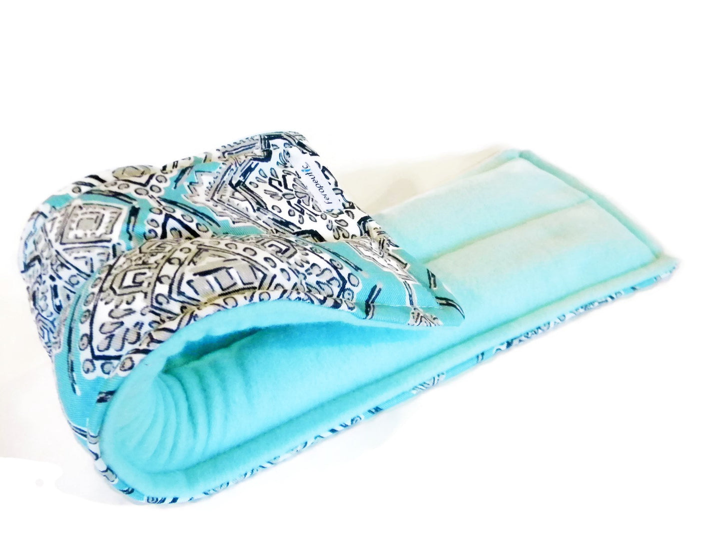 Hot Cold Neck Wrap and Extra Large Eye Pillow, Hot Flash Help plus Neck Tension, Sinus Pain